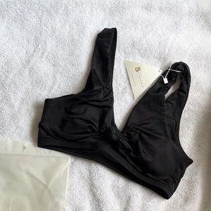 S BUFFBUNNY twisted bikini top